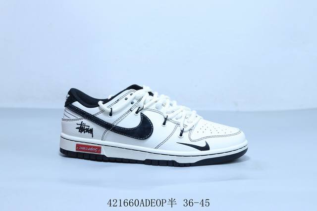 Nike Sb Dunk Low Pro Retro Low-Top Casual Sports Skateboard Shoes With Straps It