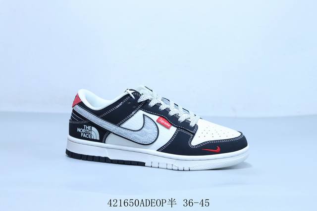 Nike Sb Dunk Low Pro Retro Low-Top Casual Sports Skateboard Shoes North Face Ite