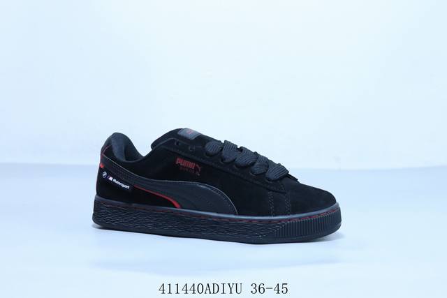 Puma Bmw Mms Suede Xl Park Lifestyle Series Low Top Retro Bread Style All-Match