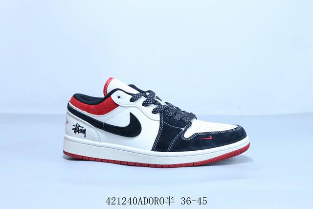 Jordan Air Jordan 1 Low Aj1 Joe 1 Low-Top Retro Culture Leisure Sports Basketbal