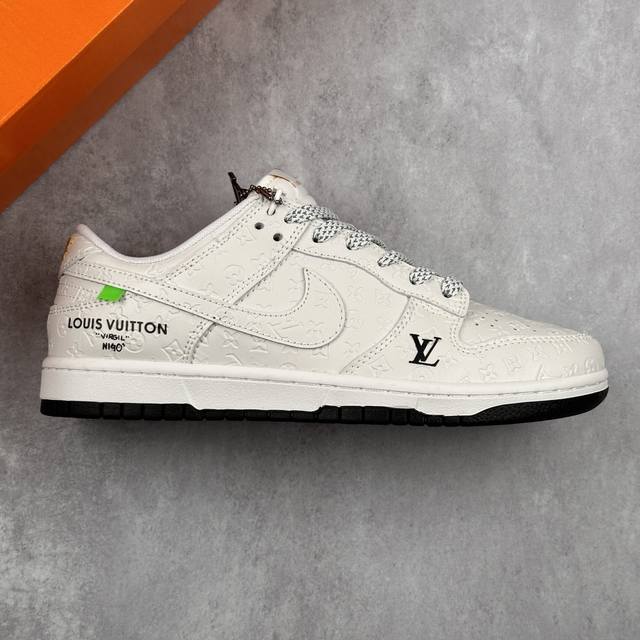 Local Core Private Nike Sb Dunk Low Lv Joint Black And White Dark Print Annivers