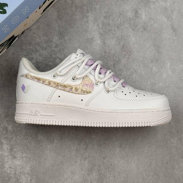 Local Core Private Nike Air Force 1'07 Low Purple Chanel Style Air Force One Low