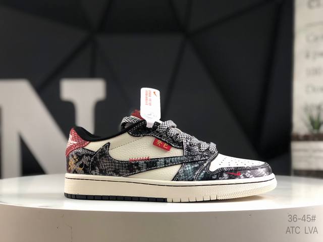 Company-Level With Half-Size Nike Air Jordan 1 Low Og Sp Aj1 Joe 1 Low-Top Trend