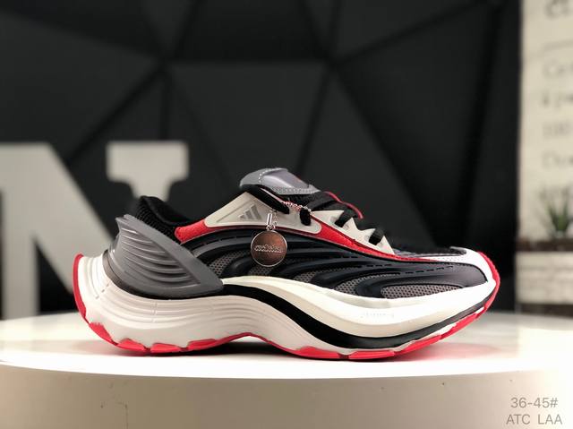 Company-Level With Half-Size Adidas Ad Xlg Mtw Series Black, Gray And Red Wide S