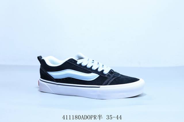 Vans Knu Skool Versatile Casual Non-Slip Shock-Absorbing Low-Top Sneakers For Me