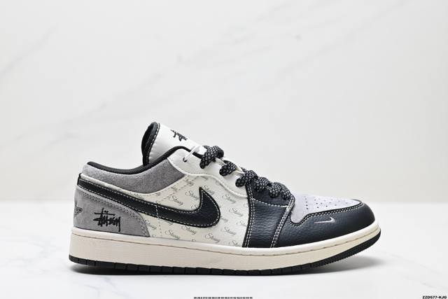Corporate-Level Nike Air Jordan 1 Low Aj1 Joe 1 Low-Top Casual Sneakers Synchron