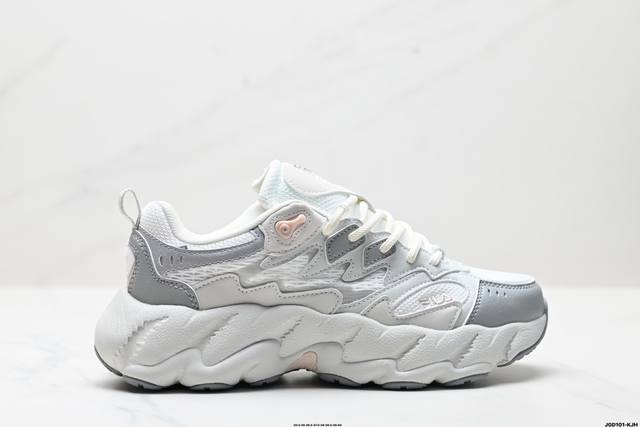 Company-Level Fila Fern2 Low-Top Sports Shoes New Outdoor Dad Shoes Reflective C