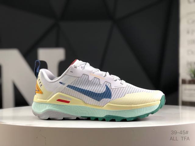 Nike React Wildhorse 8 High-Frequency Mesh Casual Running Shoes Rebound Cushioni