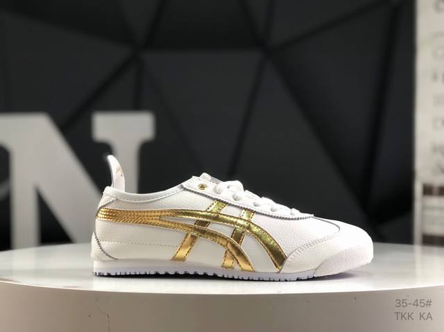 Genuine Label With Half Size Asics Onitsuka Tiger Mexico66 Paraty Slip-On Asics