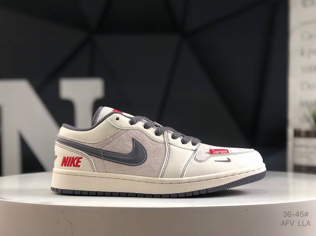 Company-Level Nike Air Jordan 1 Low With Half Size This Model Advocates Breaking