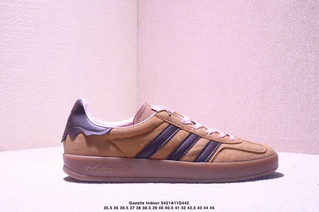 Genuine Label With Half Size Adidas Gazelle Indoor Trainers Antelope German Trai