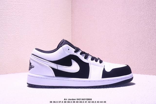 Genuine Nike Air Jordan 1 Low Aj1 Joe 1 Low-Top Casual Sneakers Synchronized Off