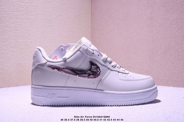 Nike Air Force 1 Low Air Force One Low-Top Casual Sneakers Create A Pure Air For