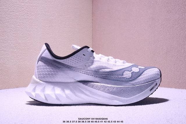 Corporate-Level Saucony Endorphin Pro4 Series Low-Top Cushioning Running Shoes F
