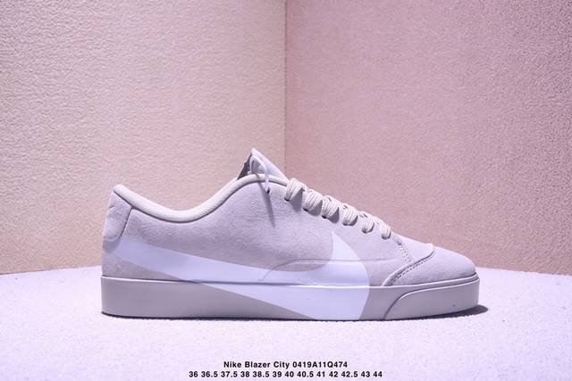 Company-Level Nike Blazer City Low Lx Nike Spring Hot Sale Suede Upper Black And