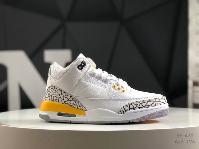 Genuine Label With Half Size Jordan Air Jordan 3 Retro Original Color Matching C