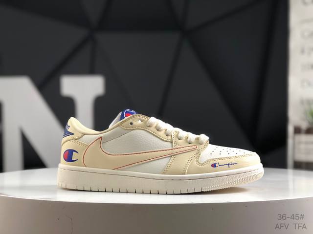 Nike Air Jordan 1 Low Custom Aj-High-End Custom Low-Top Retro Culture Sneakers #