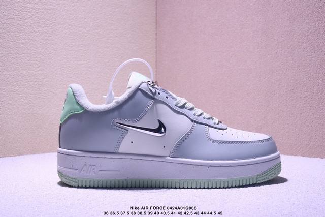 Nike Air Force 1 Low Beige Gray Silver Small Hook Air Force One Low-Top Sports C