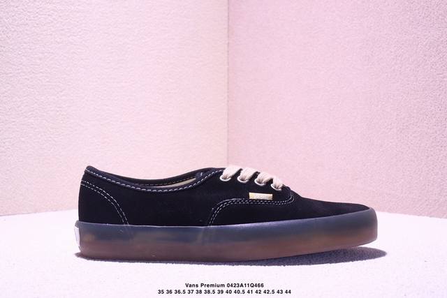 Vans Premium Authentic Suede Retro Translucent Edging Men's And Women's Casual S