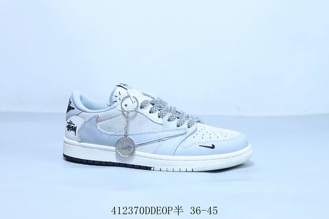 Jordan Air Jordan 1 Low Aj1 Joe 1 Low-Top Retro Culture Leisure Sports Basketbal