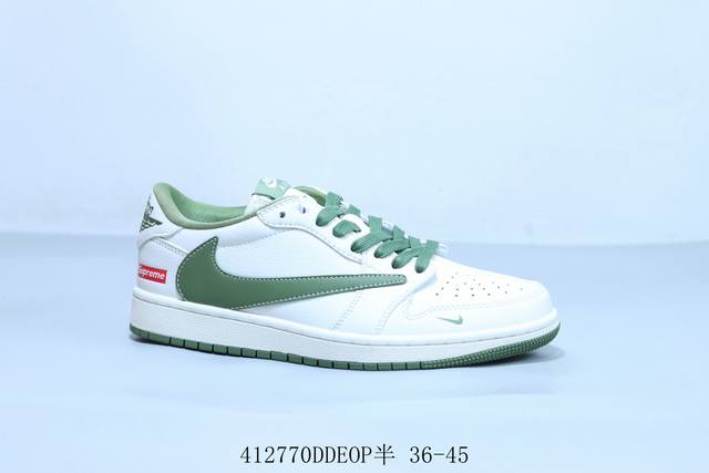 Jordan Air Jordan 1 Low Aj1 Joe 1 Low-Top Retro Culture Leisure Sports Basketbal