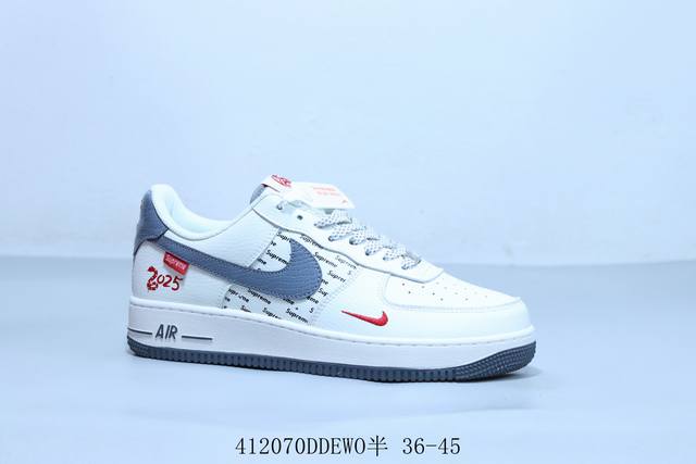 Nike Air Force 1 Af1 Nike Low-Top Air Force One Casual Sneakers Stussy Item Numb