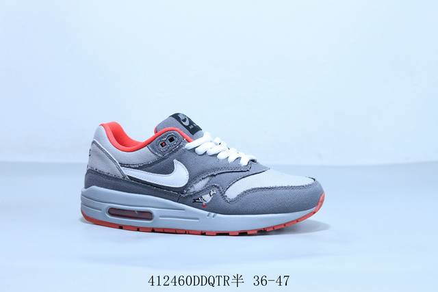 Nike Air Max 1 Og First Generation Retro Air Cushion All-Match Leisure Sports Jo