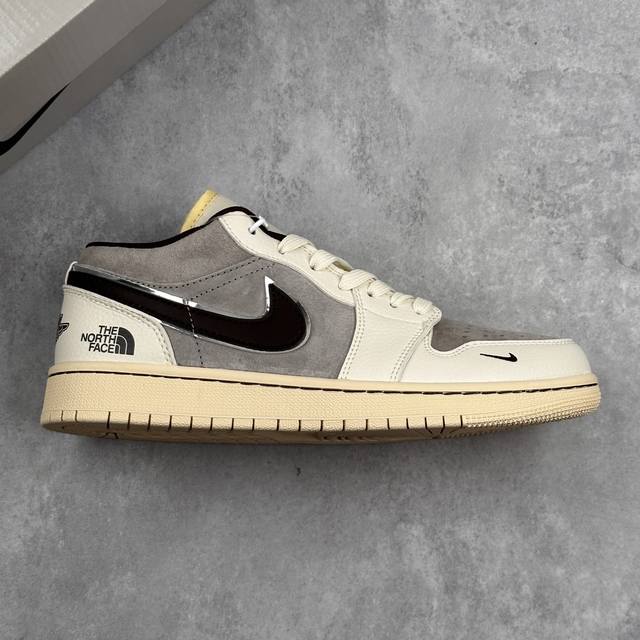 Local Core Private Company-Level Air Jordan 1 Low Aj1 Joe 1 North Face Co-Brande