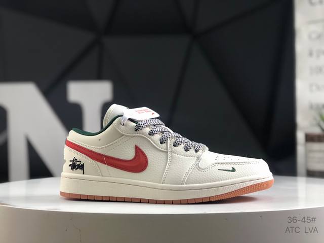 Company-Level With Half-Size Nike Air Jordan 1 Low Aj1 Joe 1 Low-Top Casual Snea