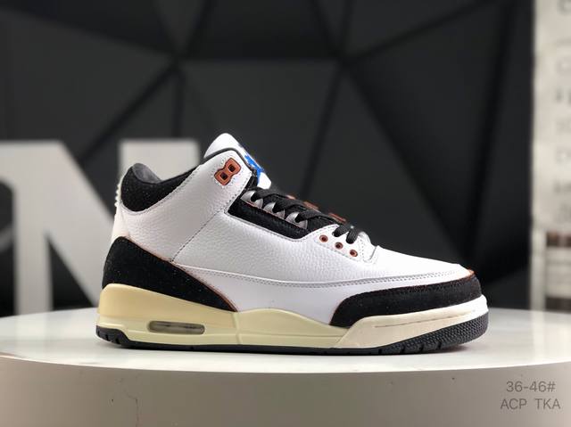 Jordan Air Jordan 3 Retro Original Private Grinding Original Woven Label Top-Gra