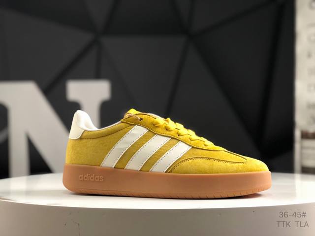 True Label With Half Size Adidas Barreda Koala Party Retro Casual Fresh Comforta