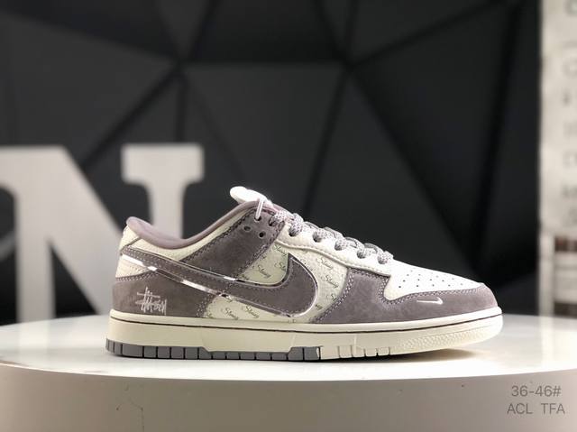 First Layer With Half Size Nike Nk Dunk Low Low-Top Casual Sneakers Custom Shoe