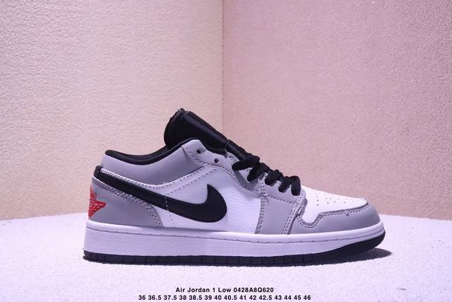 36-46 Real Label With Half Size! Jordan Air Jordan 1 Low Aj1 Wh Jordan 1 Low-Top