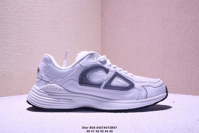 Dior B30 Mesh Fabric Non-Slip Wear-Resistant Comfortable Breathable Leather Spor