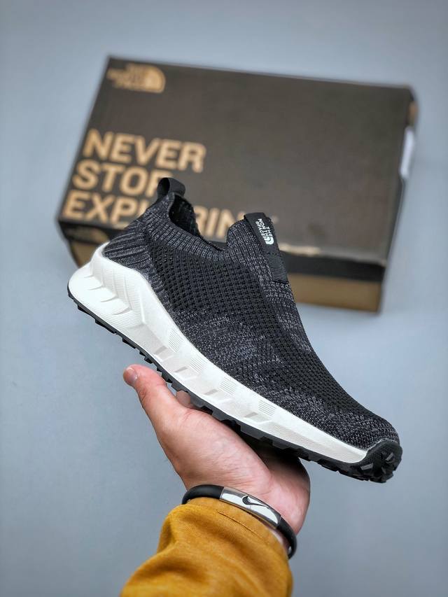 The North Face Cedar Measa Series Lightweight Sock-Style Slip-On Running Shoes,