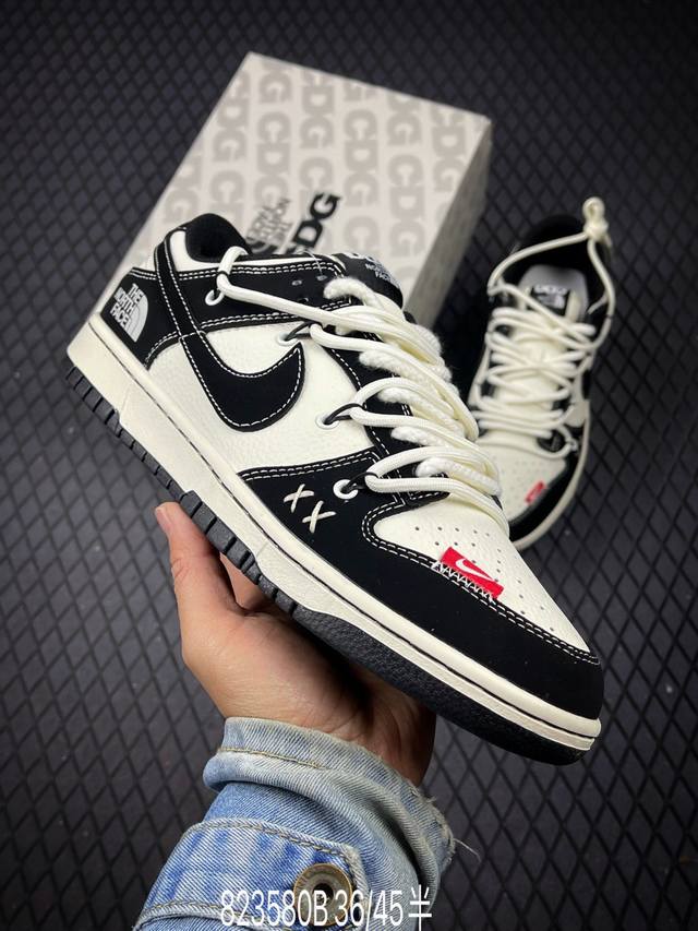 B Corporate-Level Nk Dunk Low Retro "Diy High-End Customization" Low-Top Casual