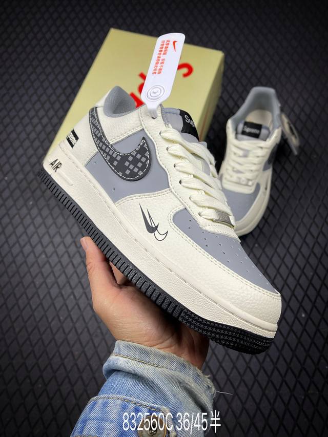 C Corporate-Level Nike Air Force 1'07 Original Last And Original Cardboard To Cr