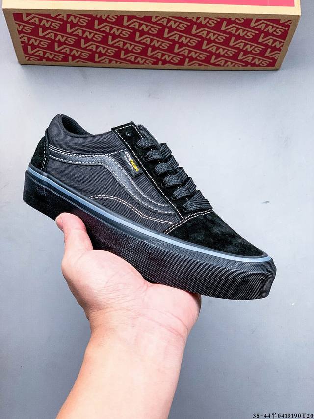 Vulcanized Genuine Label! Vans Old Skool Classic Low-Top Casual All-Match Skateb