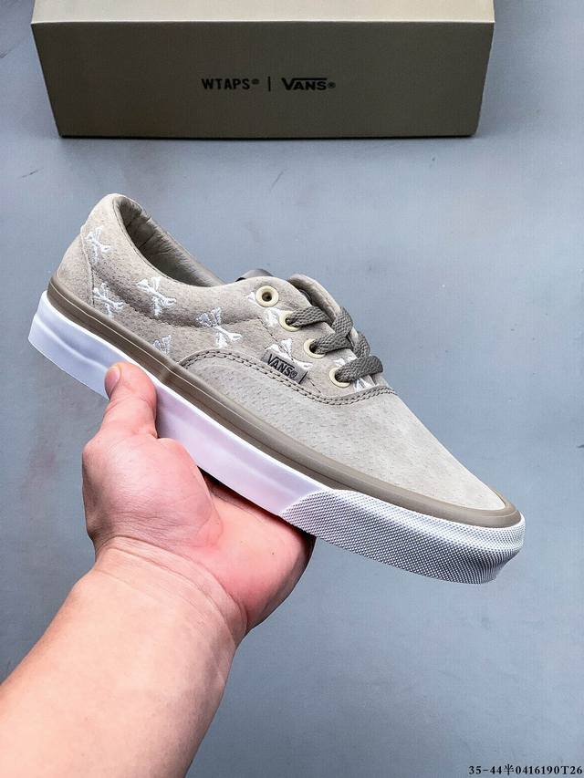 Company Level! Wtaps Vans Og Era Chukka Joint Bone Low-Top Casual Sneakers 04161