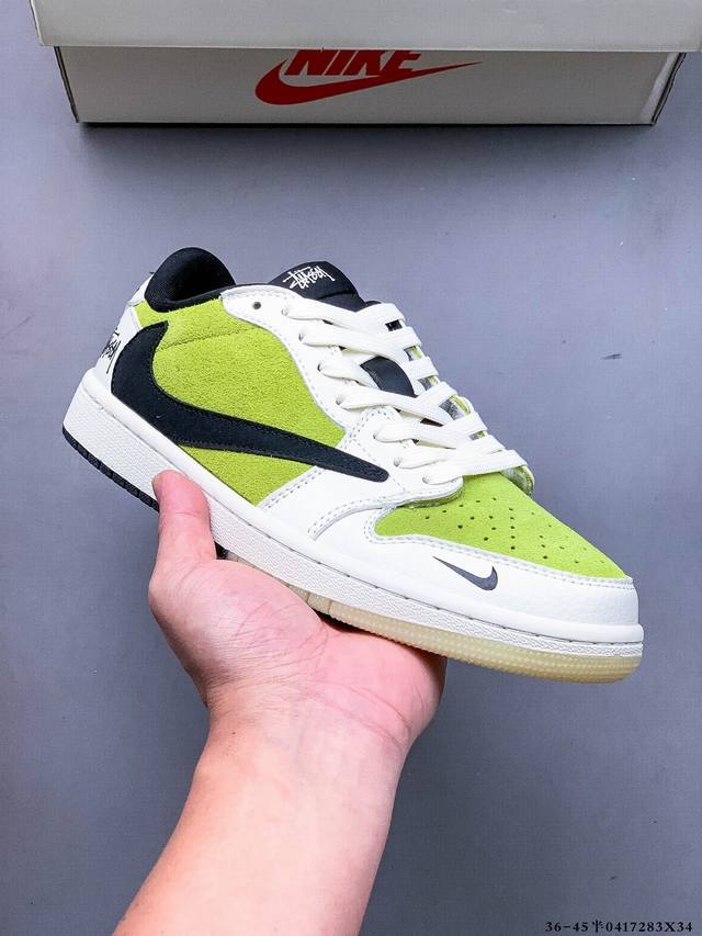 Company-Level First Layer! Nike Air Jordan 1 Low Aj1 Joe 1 Low-Top Trendy Slow S