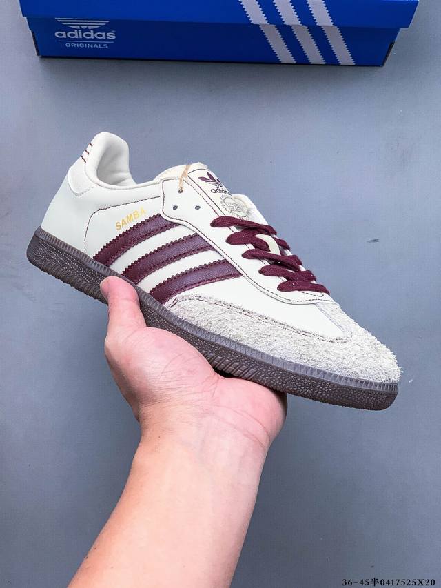 Second Layer Genuine Label! Adidas Samba Og Classic Shoe Model Adidas Classic Sa