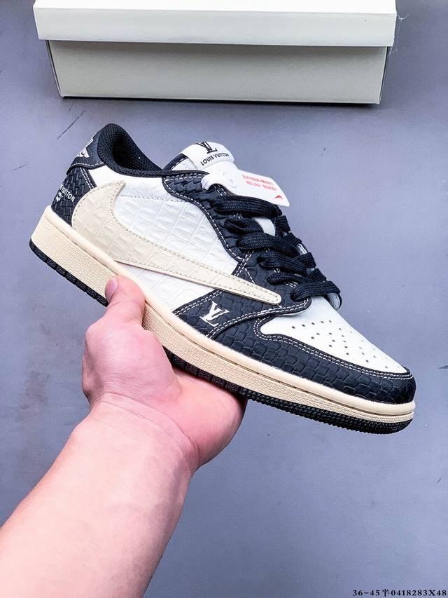Company-Level First Layer! Nike Air Jordan 1 Low Aj1 Joe 1 Low-Top Trendy Slow S