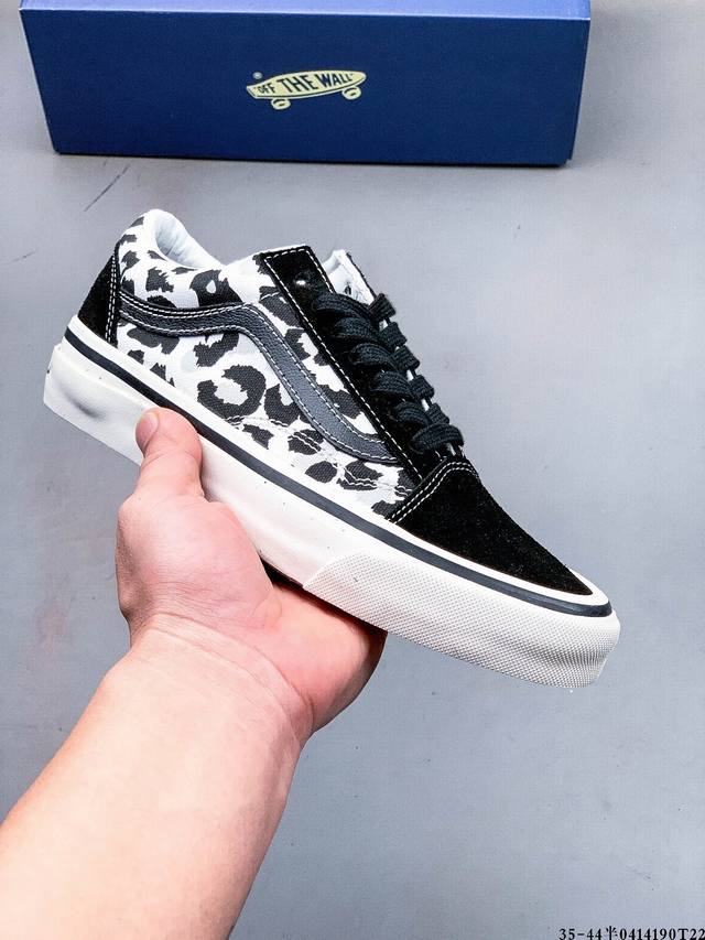 Vulcanized Genuine Label! Vans Old Skool Classic Low-Top Casual All-Match Skateb