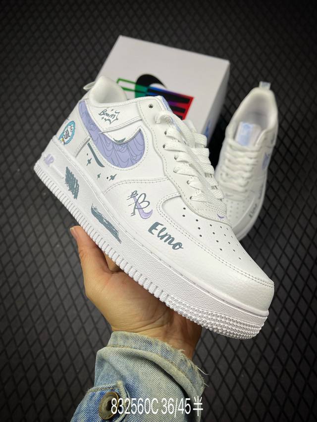 C Corporate-Level Nike Air Force 1'07 Original Last And Original Cardboard To Cr
