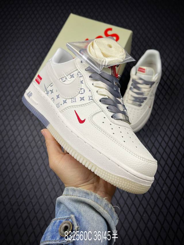 C Corporate-Level Nike Air Force 1'07 Original Last And Original Cardboard To Cr