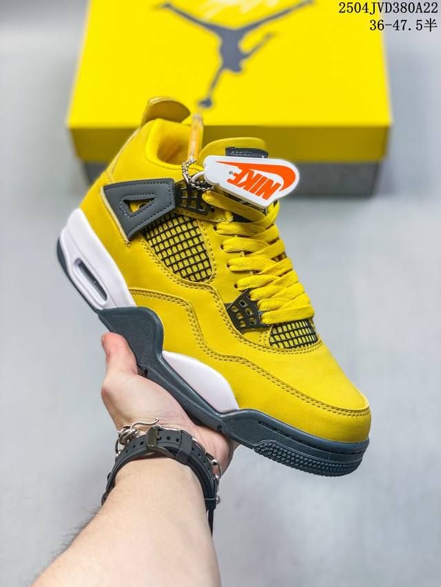 Company-Level Aj4 Air Jordan 4 Retro "Infrared" Aj4 Qiao 4 Men's Cultural Basket