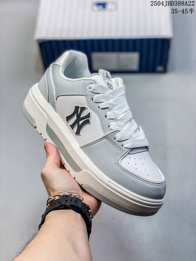Mlb Korean F&F Sports Brand Men's And Women's Shoes Are Half-Size, Made Of High-