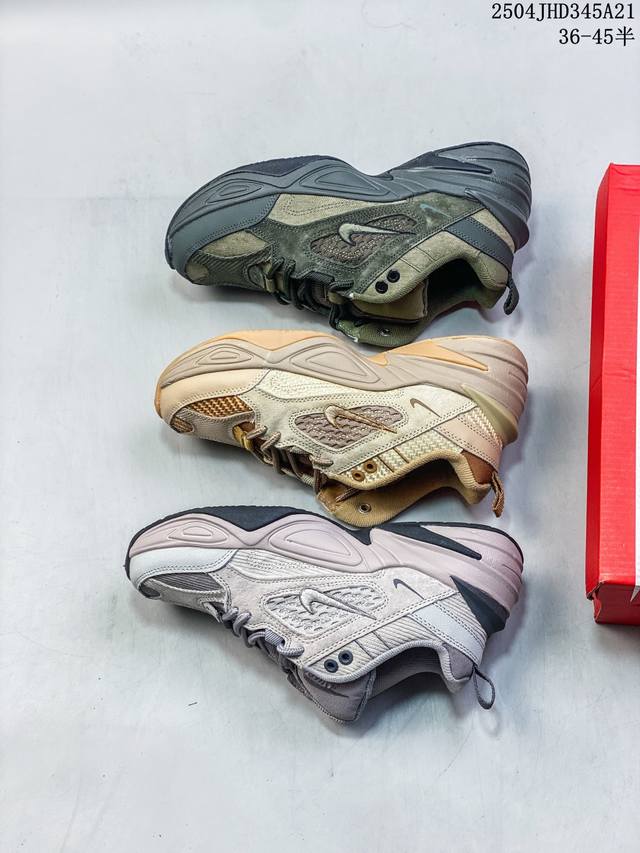 True Half Size Nike M2K Tekno Series Low-Top Retro Trend All-Match Travel Dad St