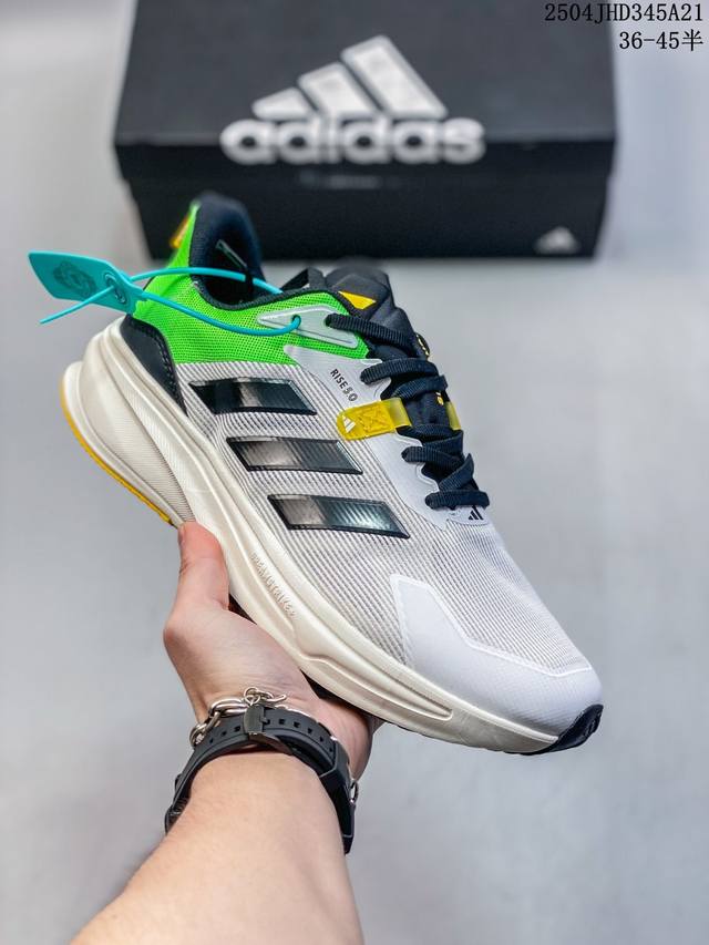 True Half Size Adidas Supernova Lightweight Soft Elastic Marathon Sports Fashion