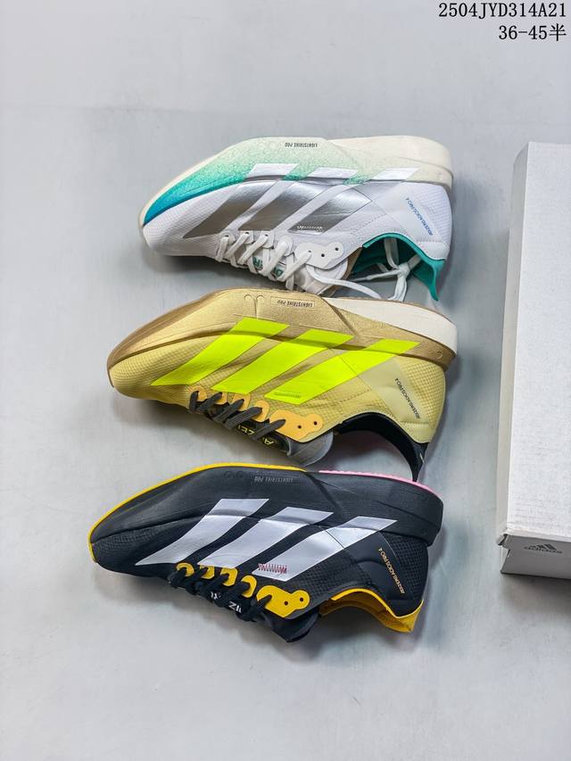 Corporate-Level Adidas Adizero Adios Pro 4M Marathon Flywire Jacquard Lightweigh